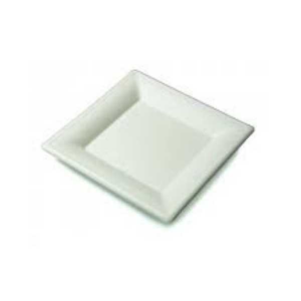 PLATO ECO CUADRADO GDE*6UDS