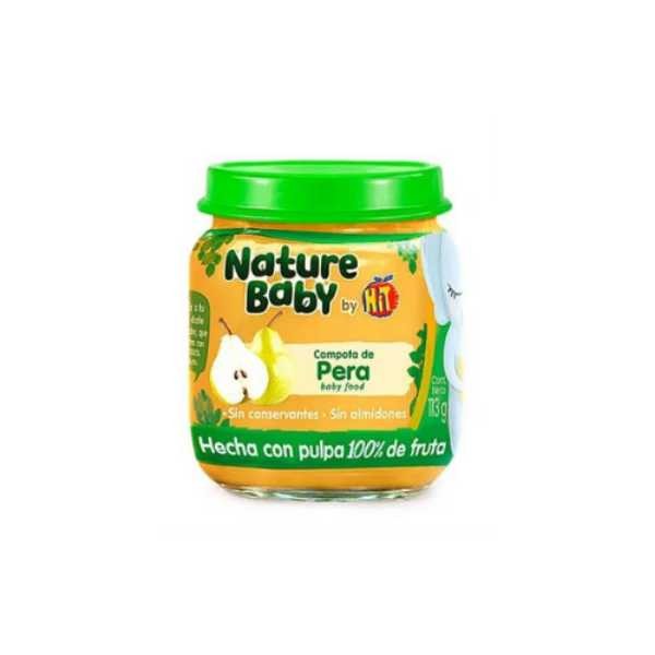 COMPOTA PERA NATURE BABY x 113GR
