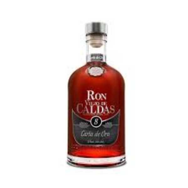 RON VIEJO DE CALDAS CARTA DE ORO *375 ML