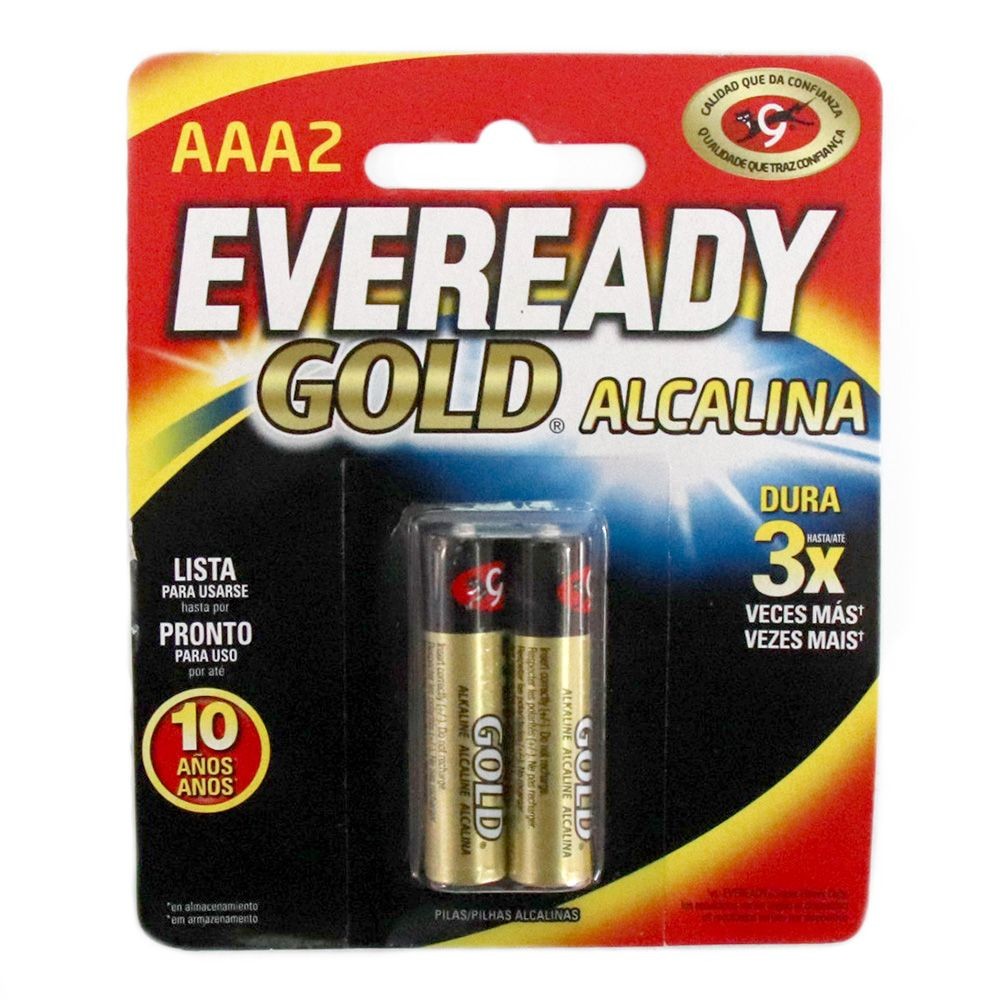 PILA EVEREADY ALKALINA 2U