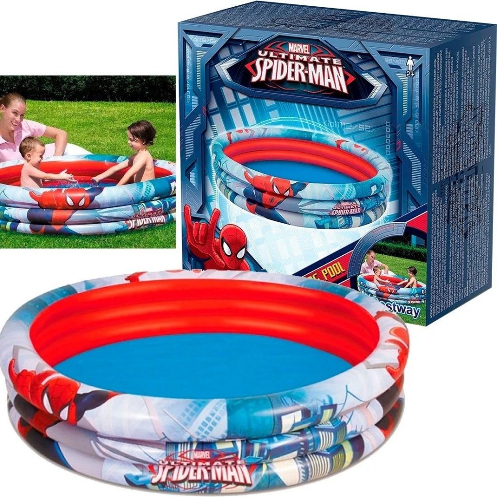 PISCINA SPIDERMAN INFLABLES BESTWAY ORIGINAL DJ1097