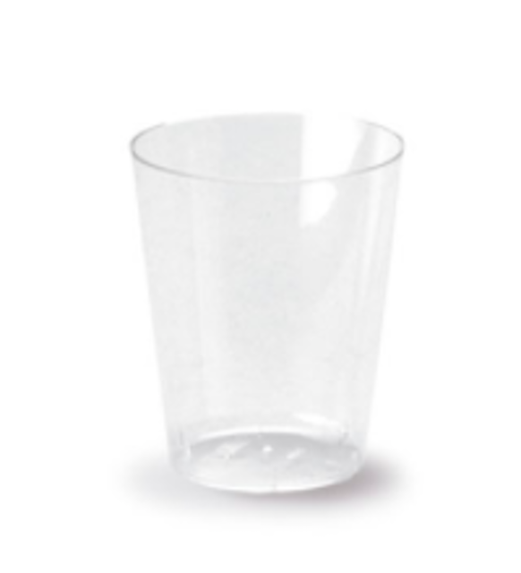 VASO CRISTAL MURANO 1,5 ONZAS   X25 UNDS