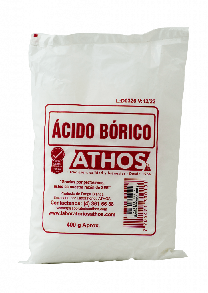 ACIDO BORICO LIBRA X 400 GR
