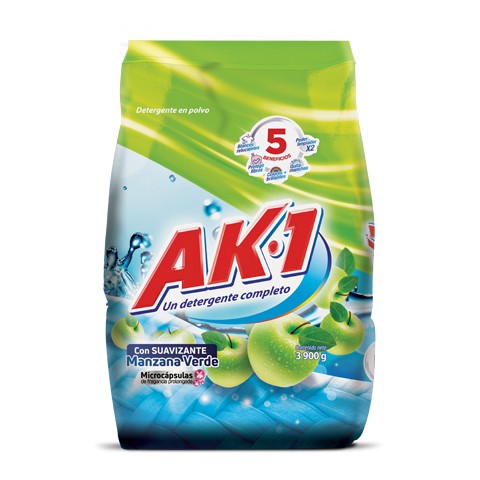 DETERGENTE AK1 MANZANA   X 3.900gr.