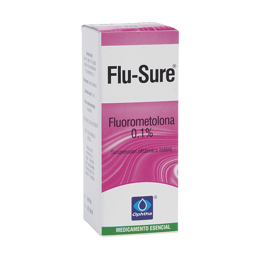 FLU SURE 0.1 % GOTAS OFT X 5 ML