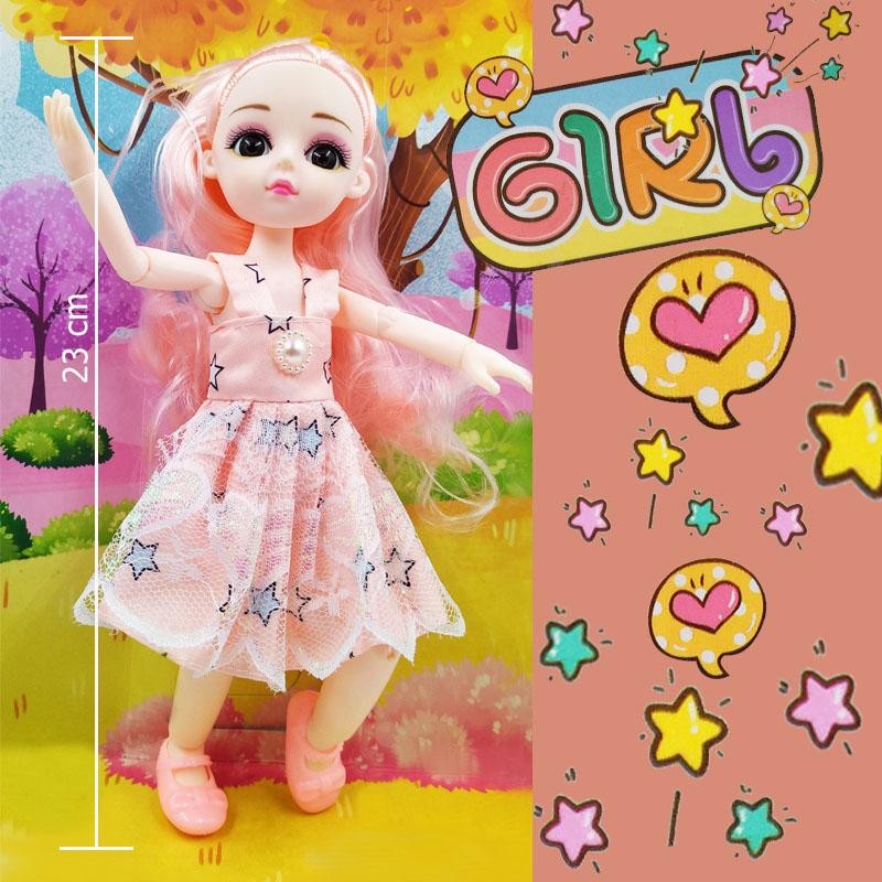 MUÑECAS 4 GIRL VESTIDO ARTICULADA FINA NIÑAS COLECCIONABLE