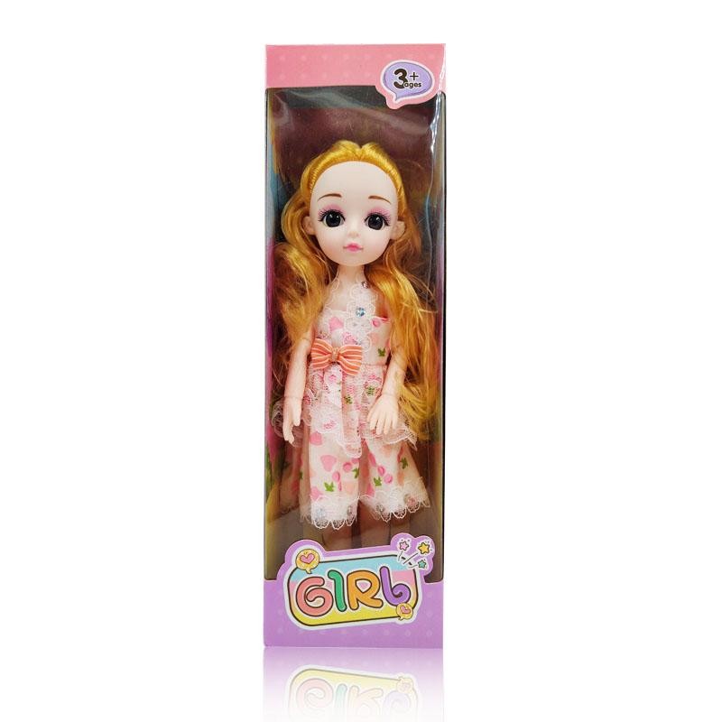 MUÑECAS 1 GIRL VESTIDO ARTICULADA FINA NIÑAS COLECCIONABLE DJ-1813B-1