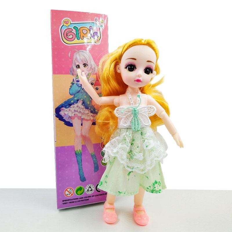 MUÑECAS 5 GIRL VESTIDO ARTICULADA FINA NIÑAS COLECCIONABLE DJ-1813B-5