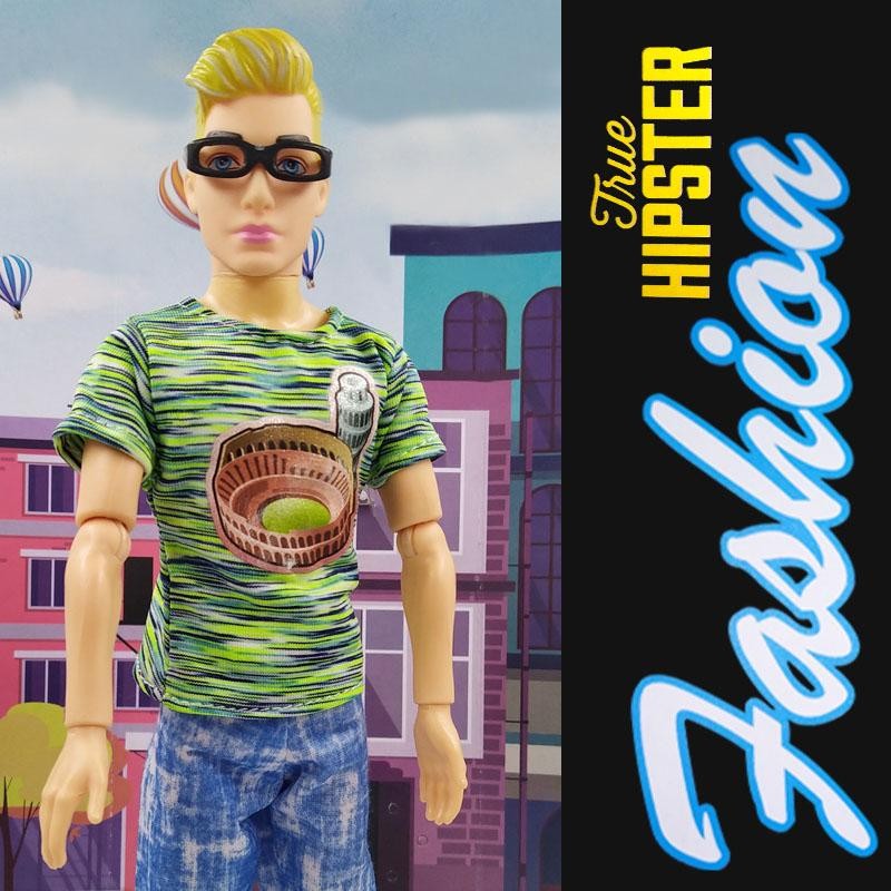 MUÑECO FIGURA FASHION STYLE 8 GAFAS PERSONAJE JUGUETE DJSH206-8