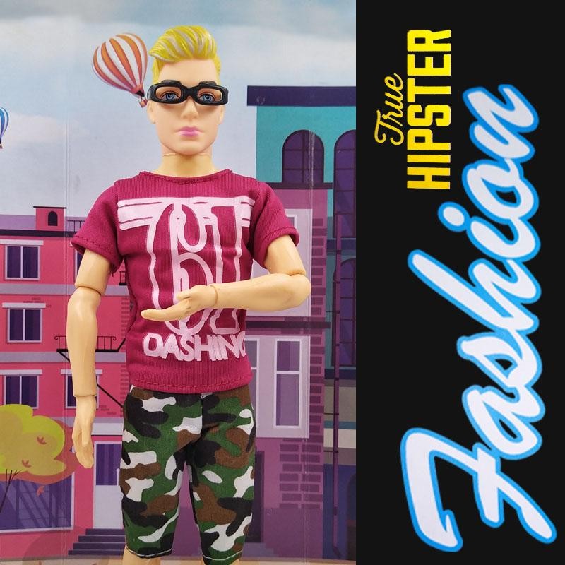 MUÑECO FIGURA FASHION STYLE 9 GAFAS PERSONAJE JUGUETE DJSH206-9