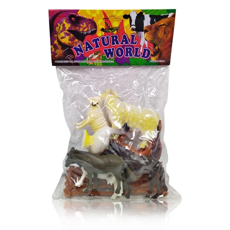 ANIMALES GRANJA SET X 12 FIGURAS JUGUETE NIÑOS JUGUETERÍA DJ4628