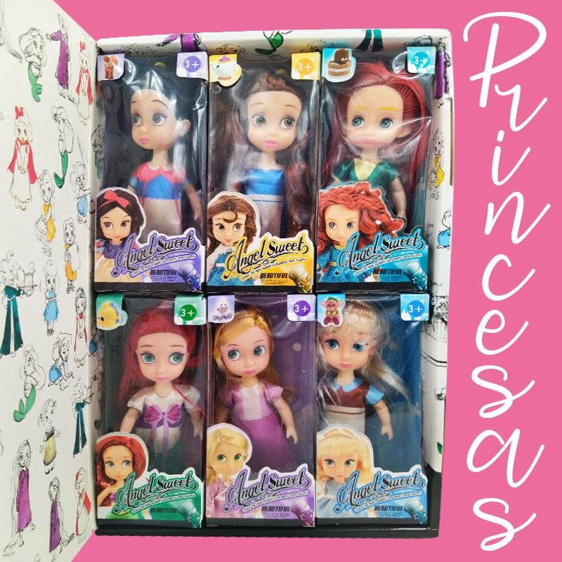 MUÑECAS PRINCESAS COLECCIÓN X6 JUGUETE NIÑAS DJ-AJ270
