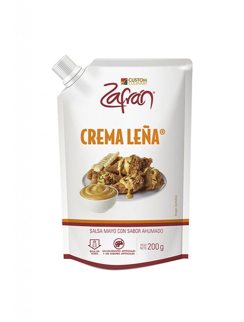 SALSA ZAFRAN CREMA LEÑA X 200gr.