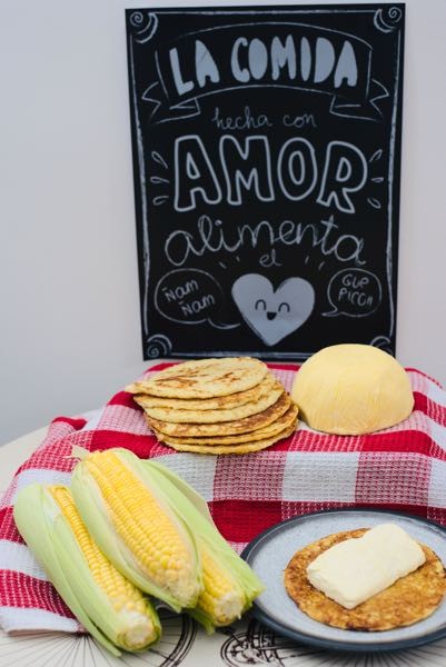 AREPAS 100% CHOCOLO POR 5 UNIDADES