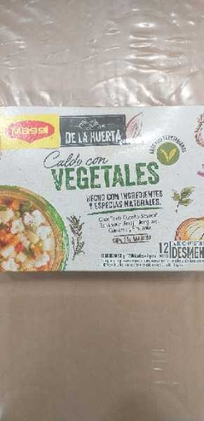 CALDO MAGGI DE LA HUERTA DESMENUZADO*12