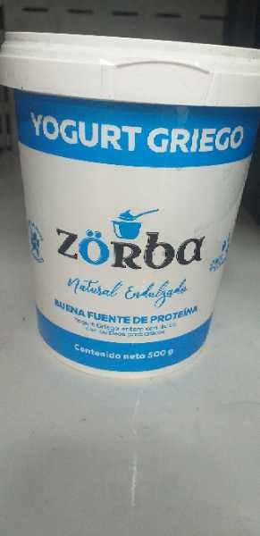 YOGURT ZORBA GRIE NATURAL CON DULC *500G