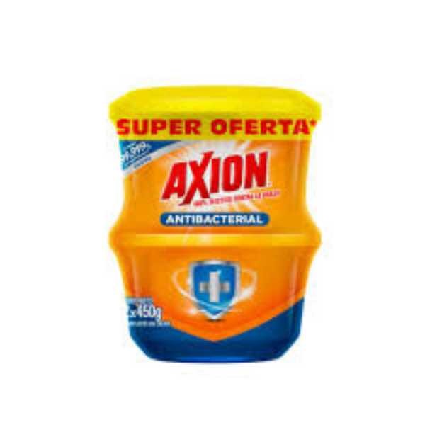 LAVAPLATOS AXION ANTIBACTERIAL 2UN*450GR