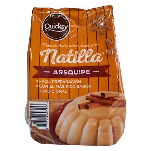 MEZCLA DE NATILLA AREQUIPE QUICKSY 300 G X 1 UND
