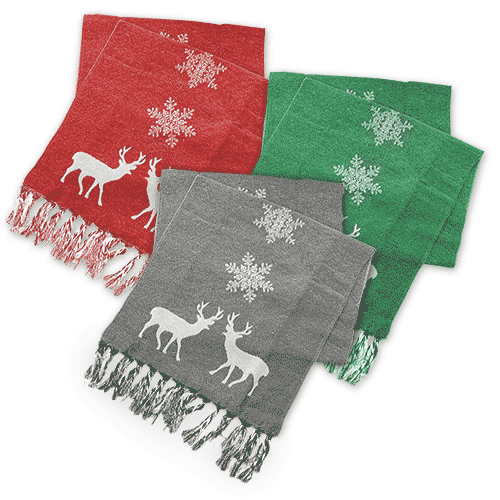 CAMINO DE MESA NAVIDEÑO RED FLAG X 1 UND