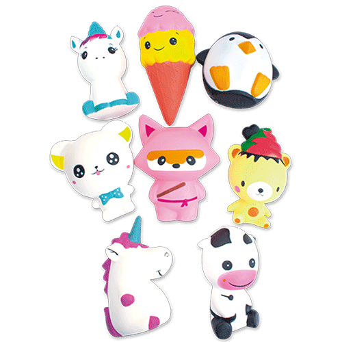 JUGUETE DE ESPUMA SQUISHY X 1 UND