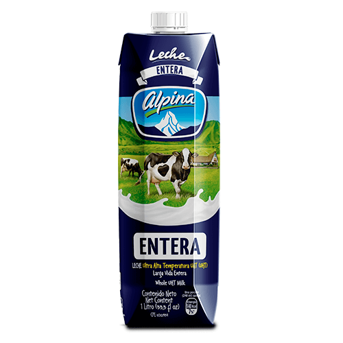 LECHE ENTERA ALPINA TETRA PAK 1000 ML
