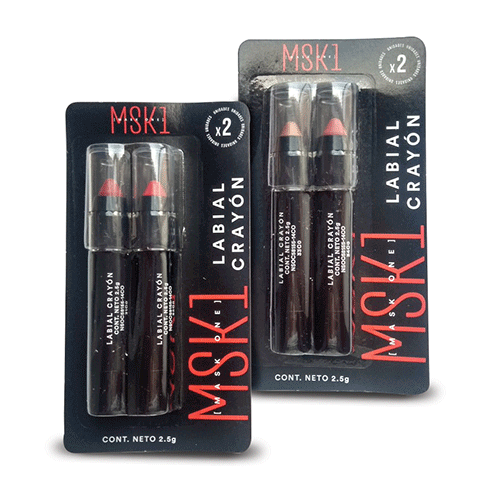 LABIAL CRAYÓN MSK1 X 2 UND