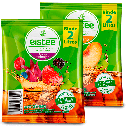 TÉ EN POLVO DURAZNO - FRUTOS SALVAJES EISTEE 20 G