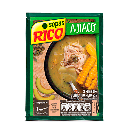 SOPA AJIACO RICO 45 GR