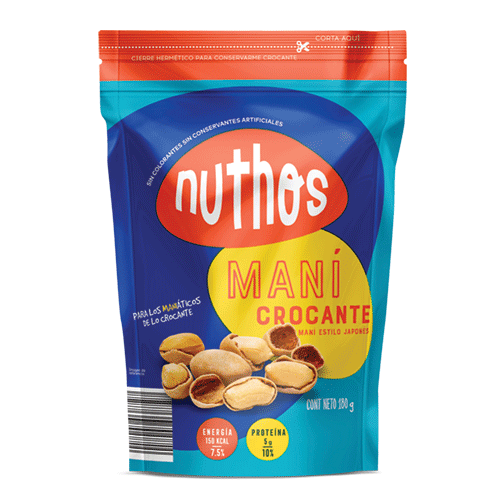 MANÍ NUTHOS CROCANTE 180 GR