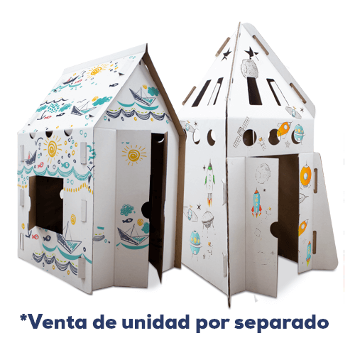 Carton para pintar Space Dot X 1 UD - disponible en figura de Casa o cohete