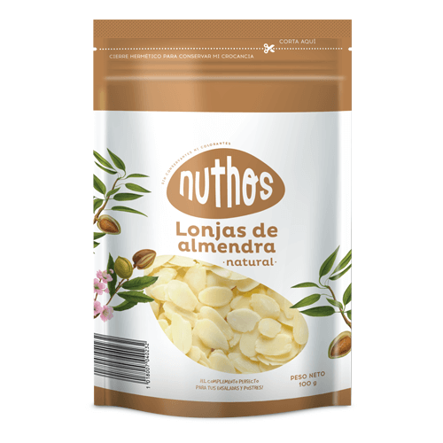 LONJAS DE ALMENDRA NUTHOS 100 GR