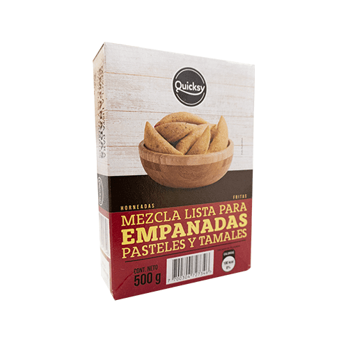 MEZCLA PARA EMPANADAS QUICKSY 500 G.