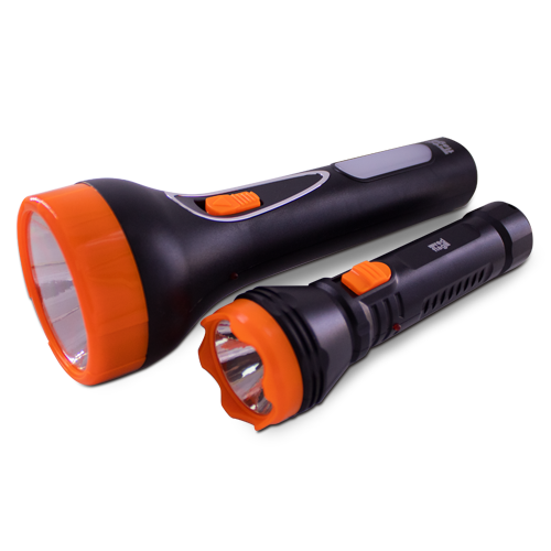 SET LINTERNA RECARGABLE RED FLAG X 2 UDS