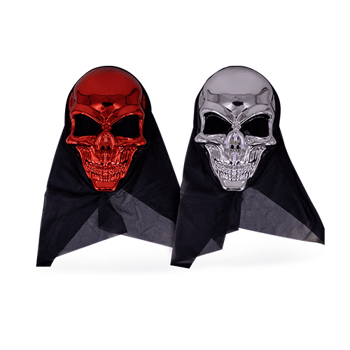 MÁSCARA CRÁNEO DULCE O TRUCO X 1 UD