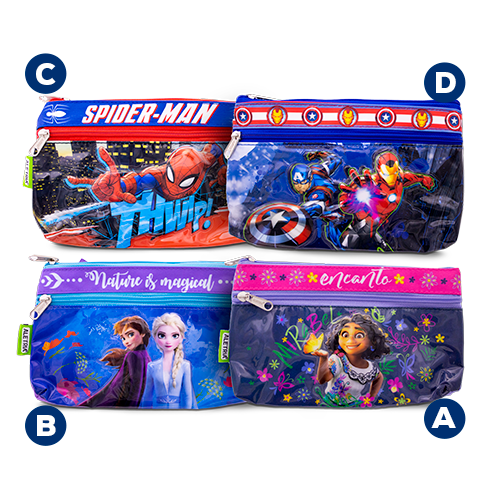 CARTUCHERA CON LICENCIA ALETRÍA 1 UD