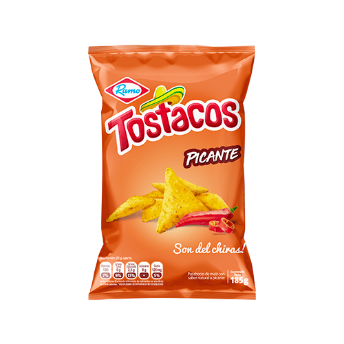 TOSTACOS PICANTES 185GR