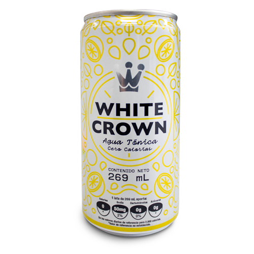 AGUA TÓNICA WHITE CROWN 269 ML
