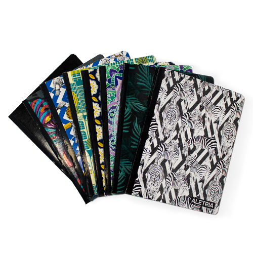 CUADERNO COSIDO RAYADO ALETRÍA X 1 UD