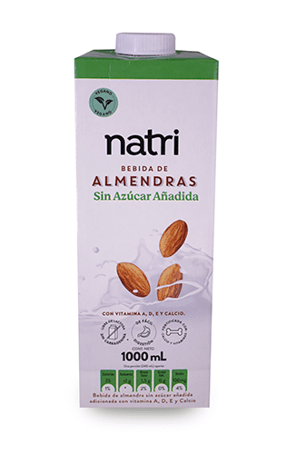 BEBIDA ALMENDRA SIN AZUCAR NATRI 1000 ML