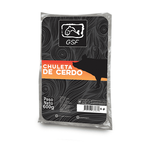 CHULETA DE CERDO IMPORTADA GSF 600 G