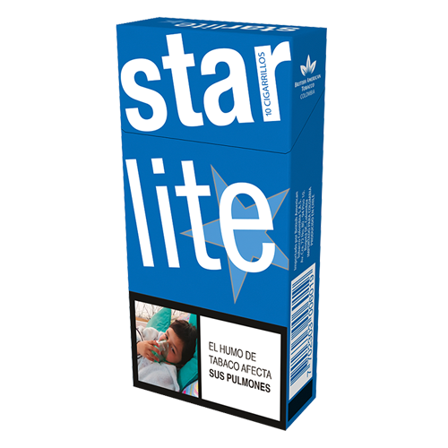 CIGARRILLO STARLITE BLUE X 10 SQ