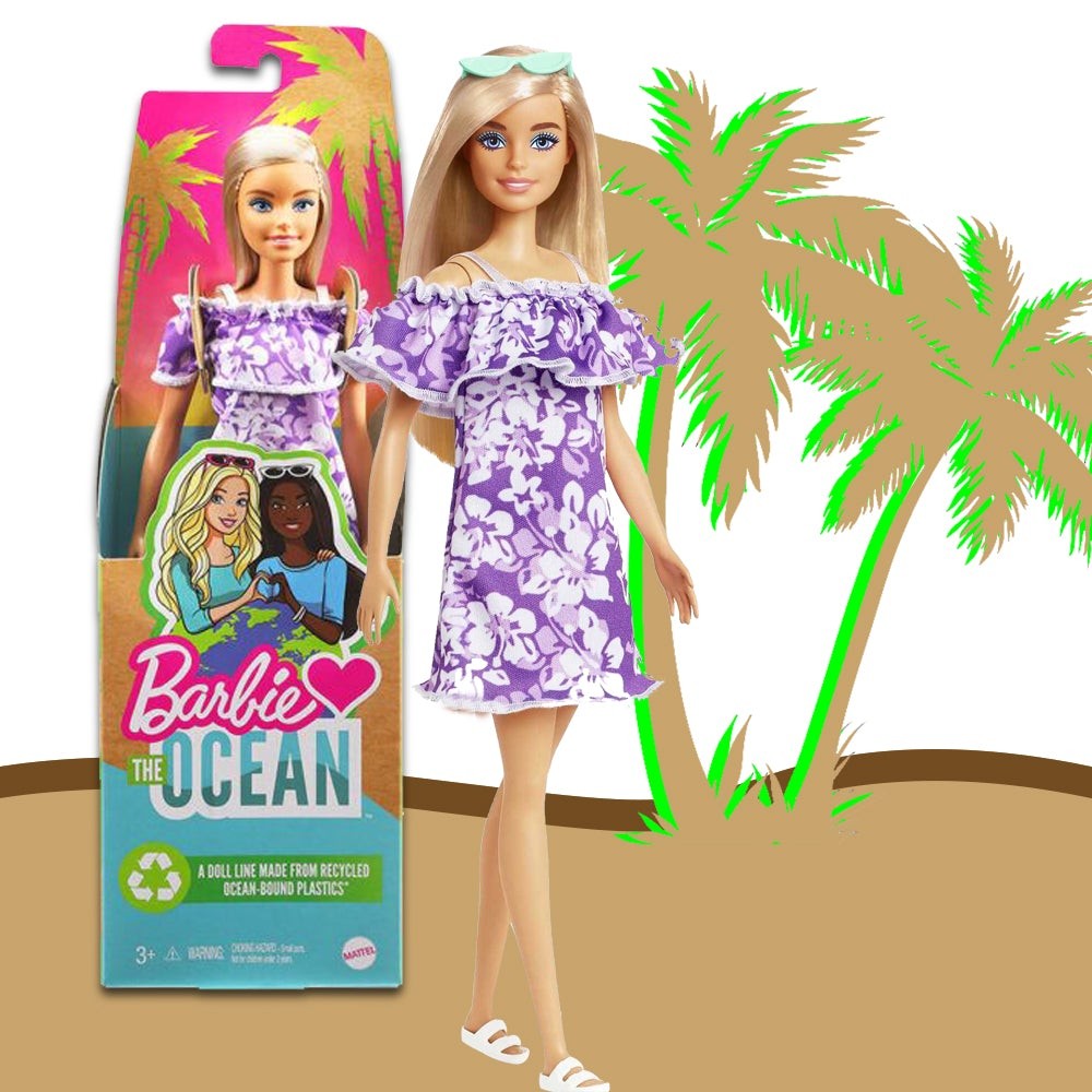 BARBIE THE OCEAN MUÑECA RUBIA ORIGINAL NIÑAS (DJ-GRB352)
