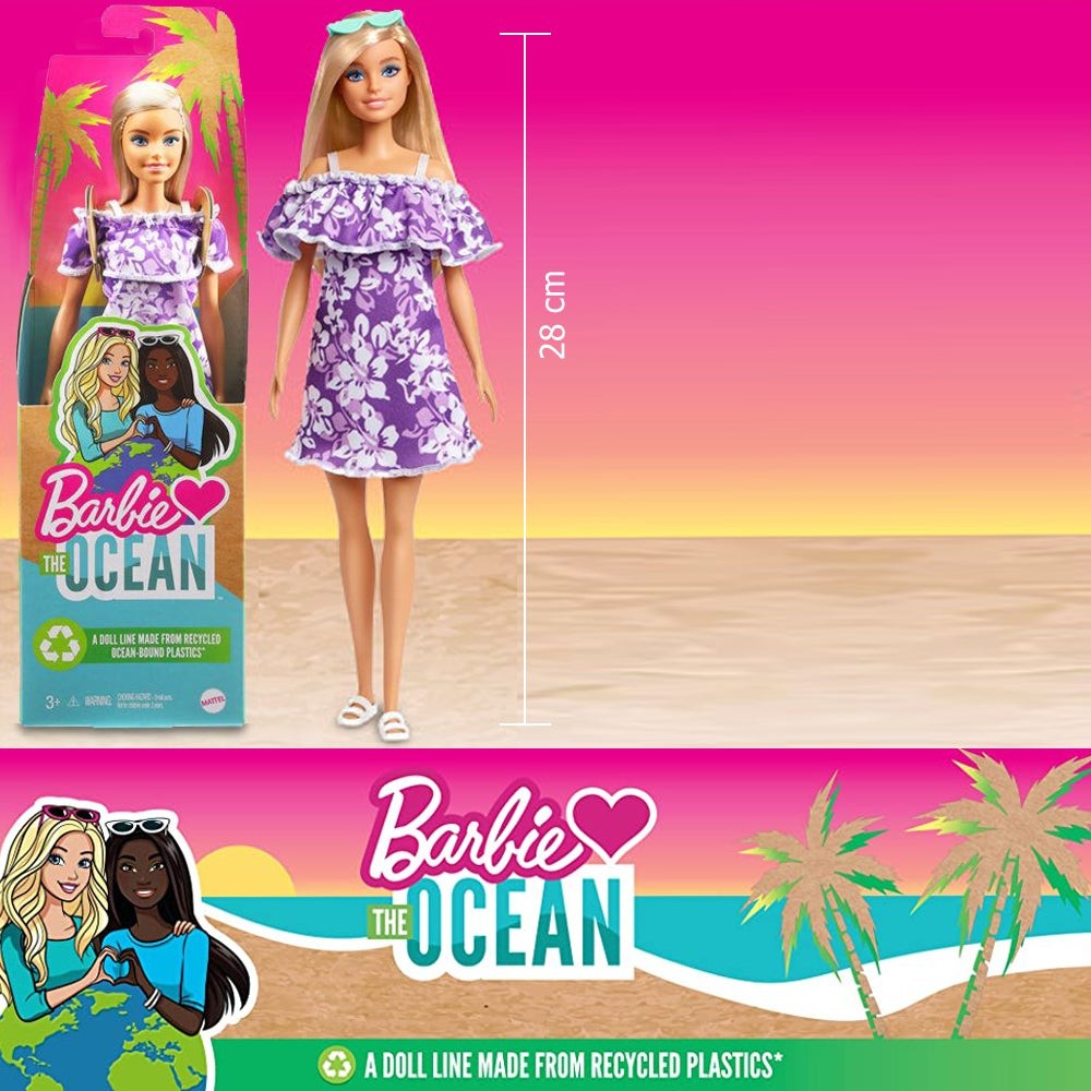 BARBIE THE OCEAN MUÑECA RUBIA ORIGINAL NIÑAS (DJ-GRB352)