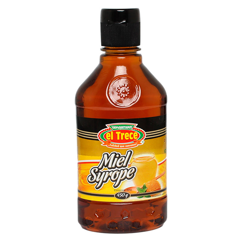 MIEL SYROPE EL TRECE 450 GR Presentación: CX20