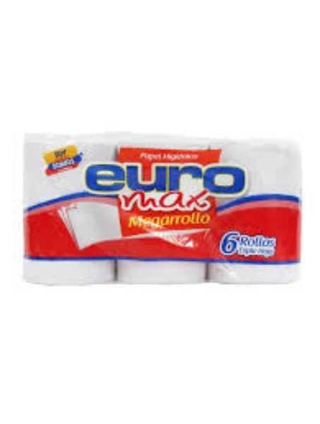 PAPEL HIGIENICO EUROMAX*6UND