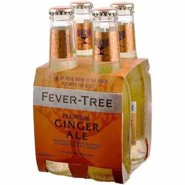 AGUA TONICA GINGER BEER JUNIPER 4*200ML