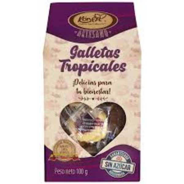 GALLETAS TROPICALES KONFYT x100GR