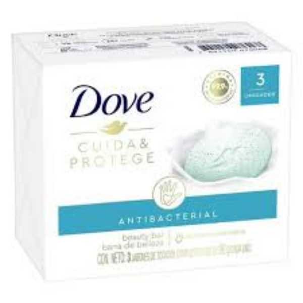 JABON DOVE CUIDA Y PROTEGE x 3UND x 90GR