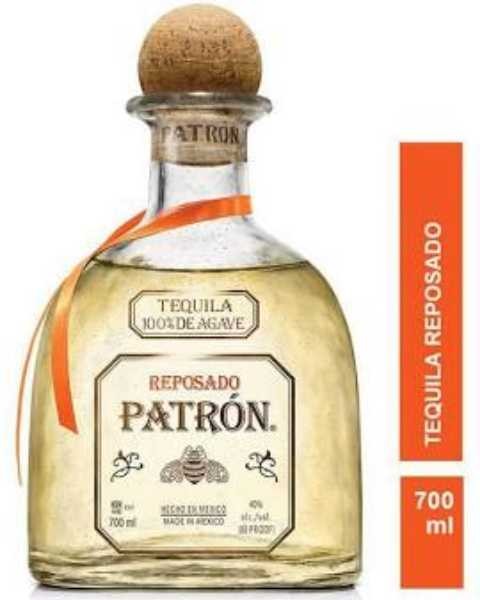TEQUILA REPOSADO PATRON  x 700ML
