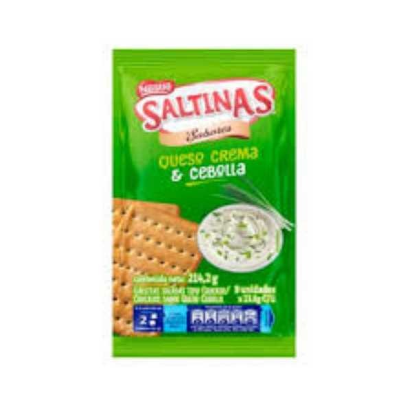 GALLETAS SALTINAS QUESO Y CEBOLLA*214GR